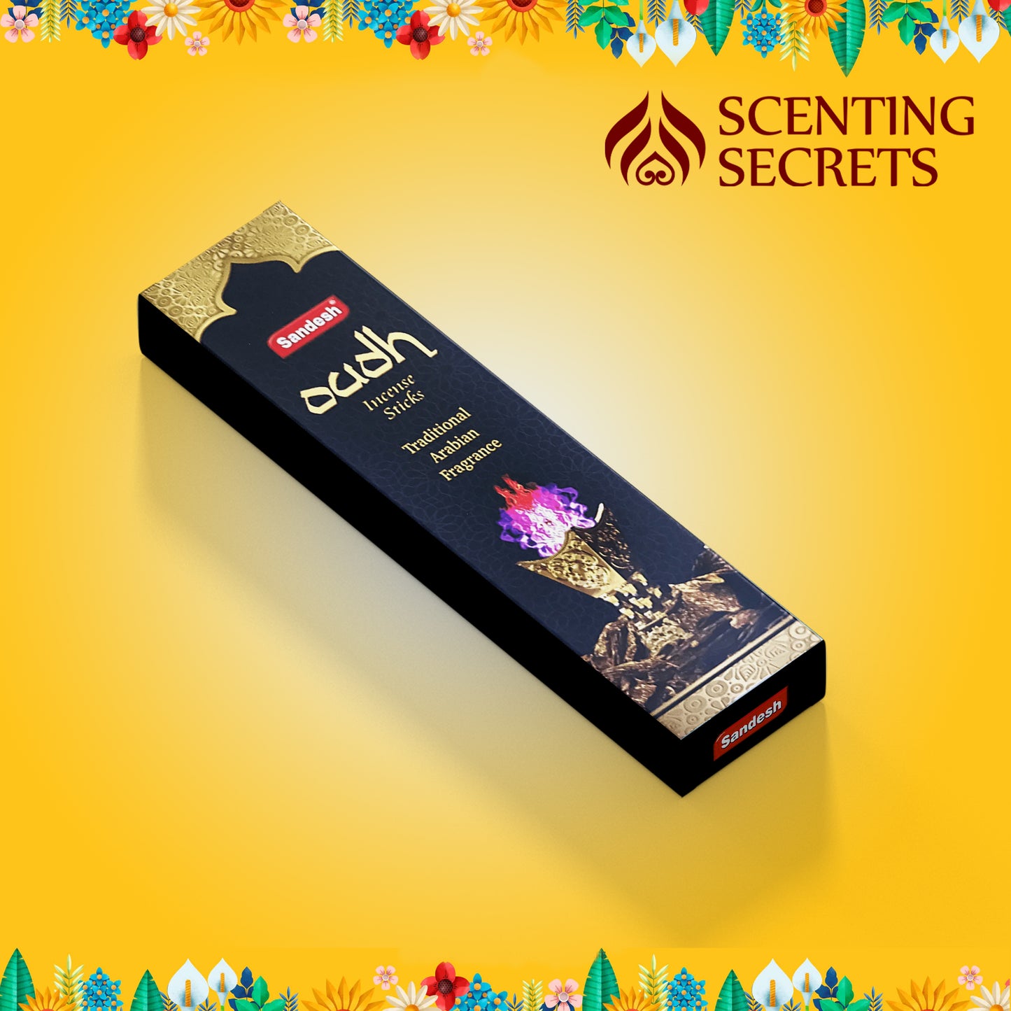 Oudh incense sticks by Sandesh