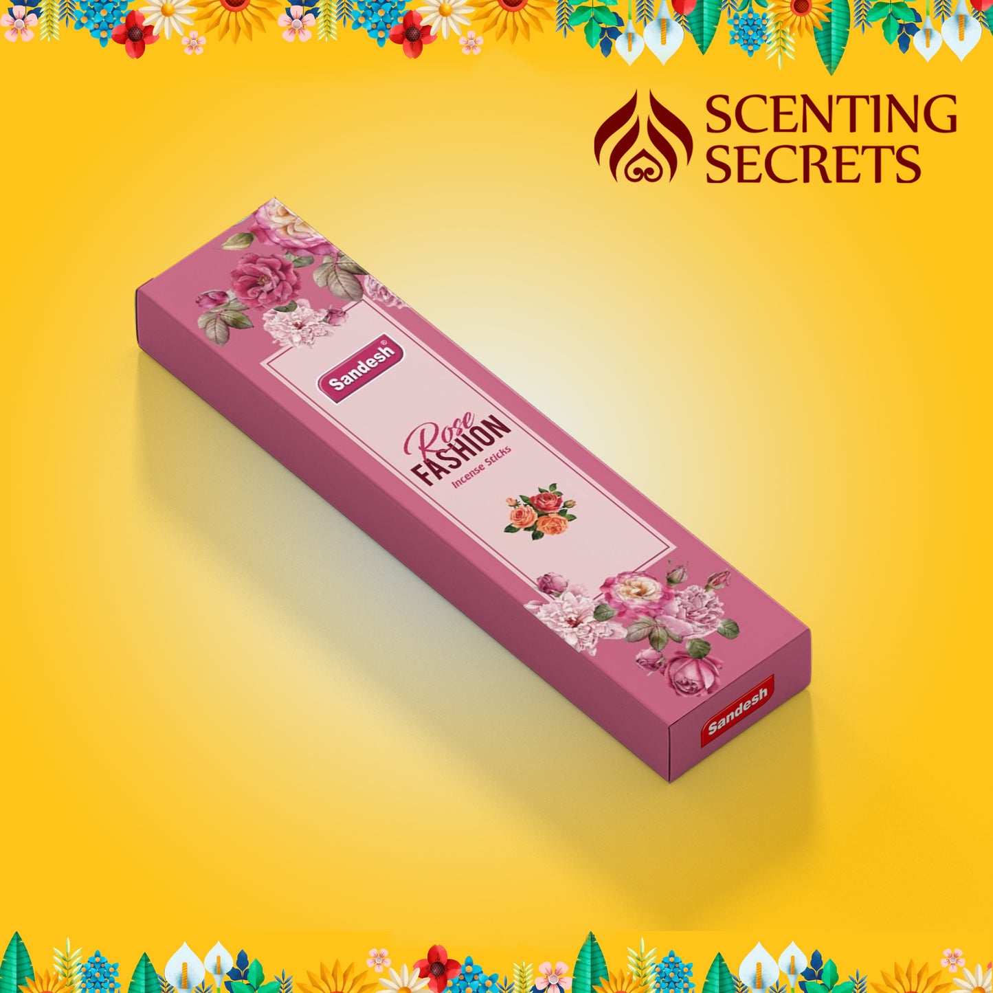 Rose Fashion incense sticks by Sandesh