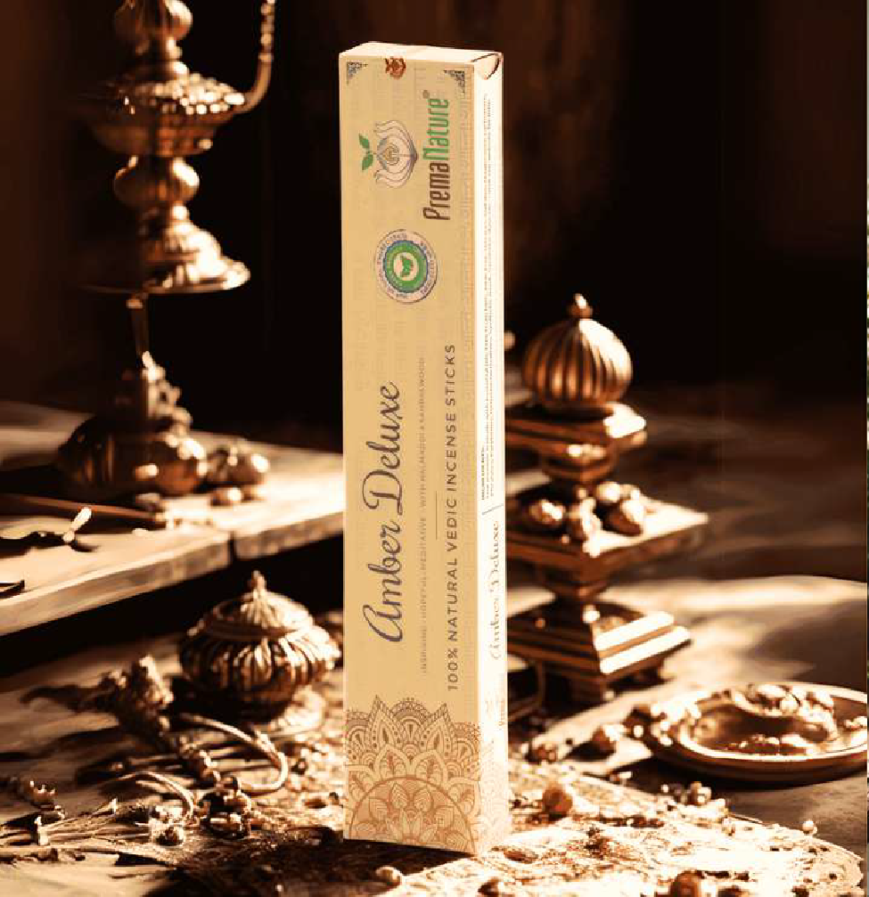 Amber Deluxe Premium Incense sticks by Prema Nature