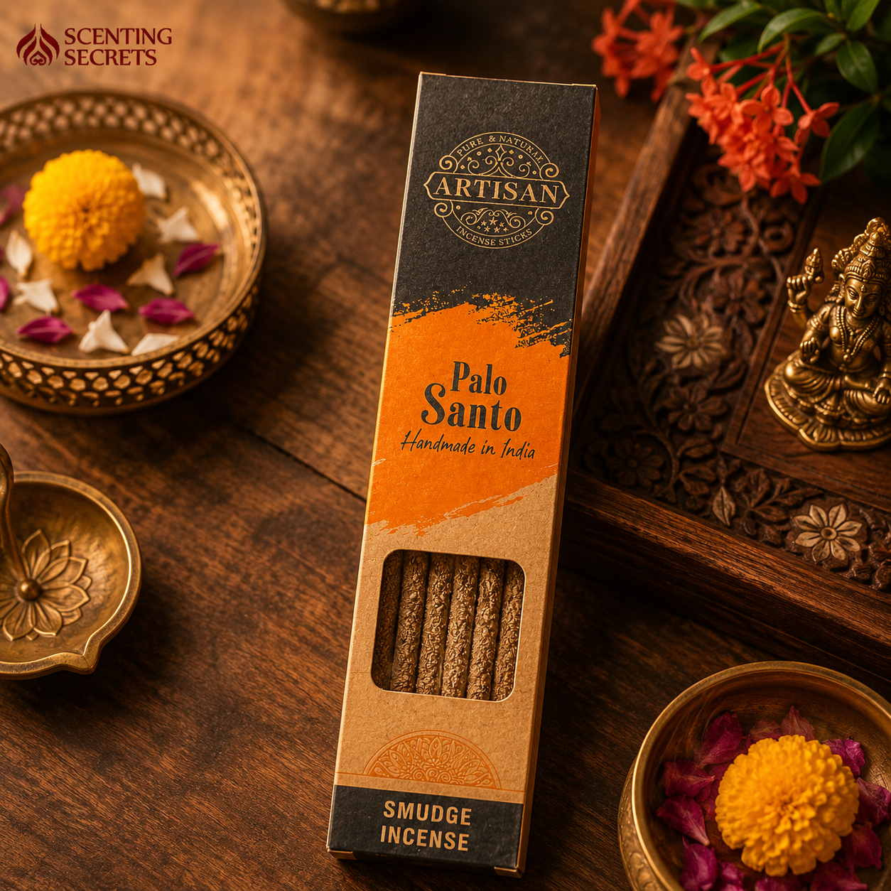 Palo Santo Smudge Incense sticks by Artisan