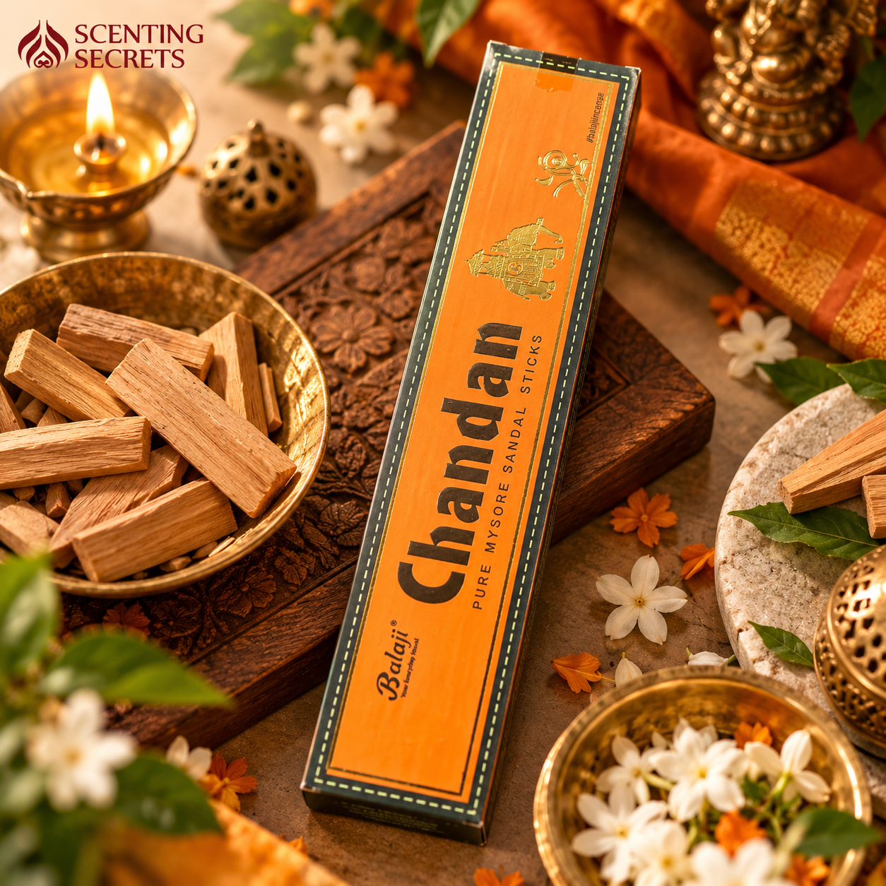 Chandanam incense sticks by Balaji