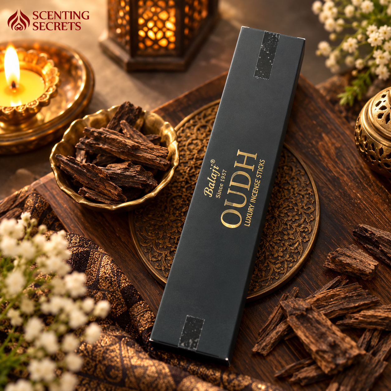 Oudh incense sticks by Balaji