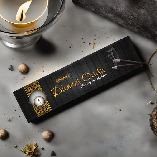 Dhanel Oudh Incense sticks by Oriental Agarbatti