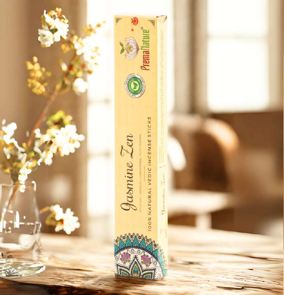 Jasmine Zen Premium Incense sticks by Prema Nature