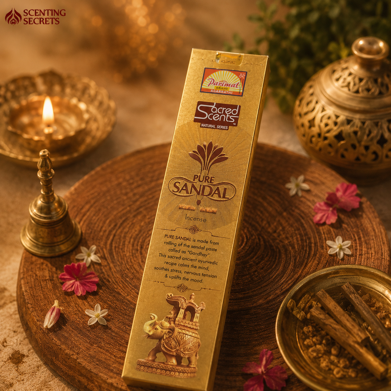 Pure Sandal Incense sticks by Parimal