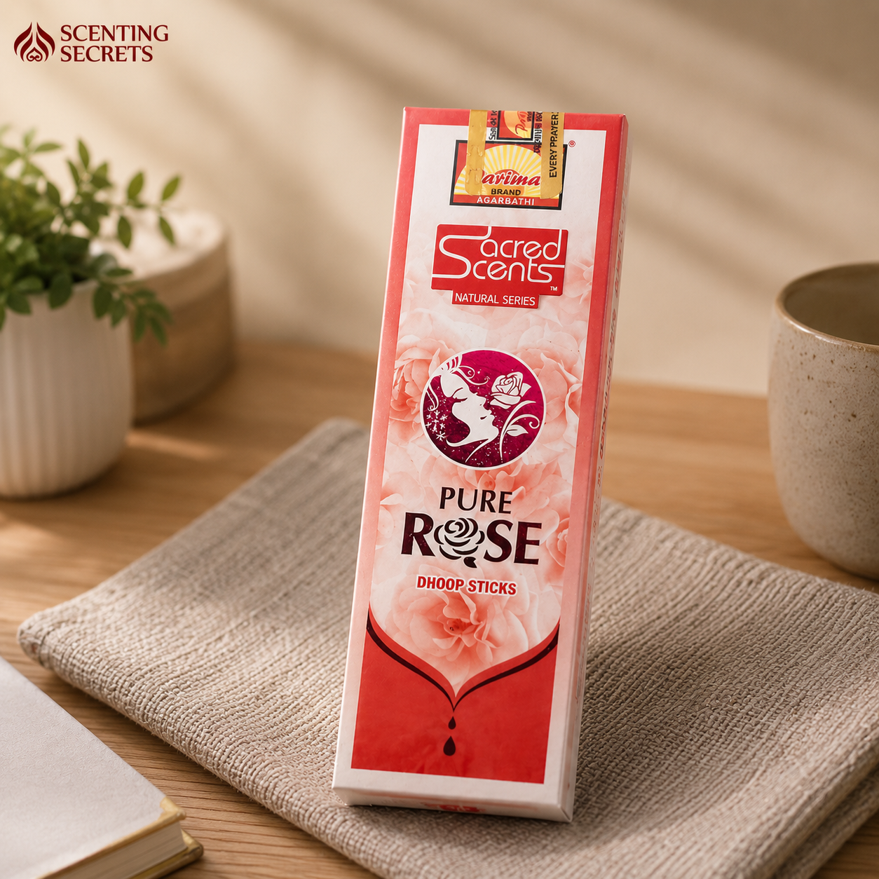 Pure Rose Dhoop sticks by Parimal