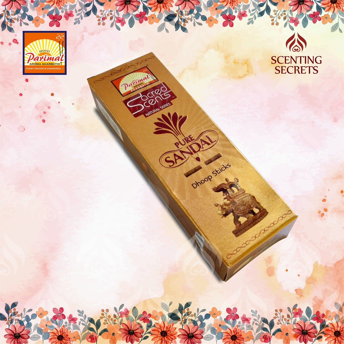 Pure Sandal Dhoop sticks by Parimal