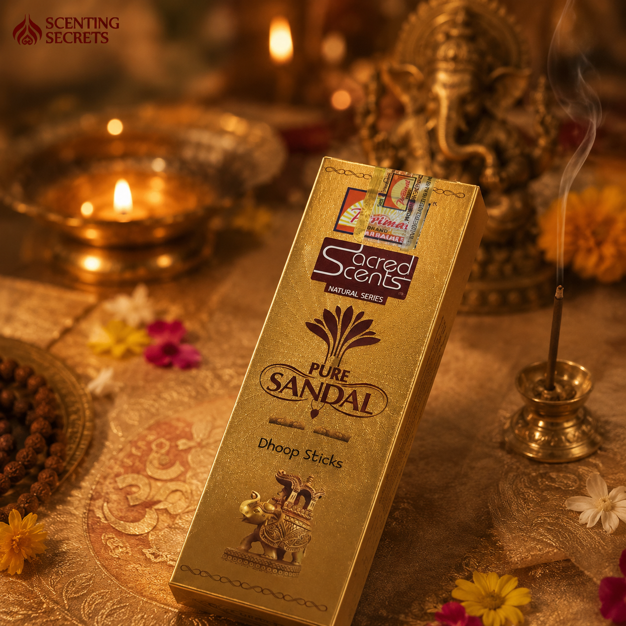 Pure Sandal Dhoop sticks by Parimal