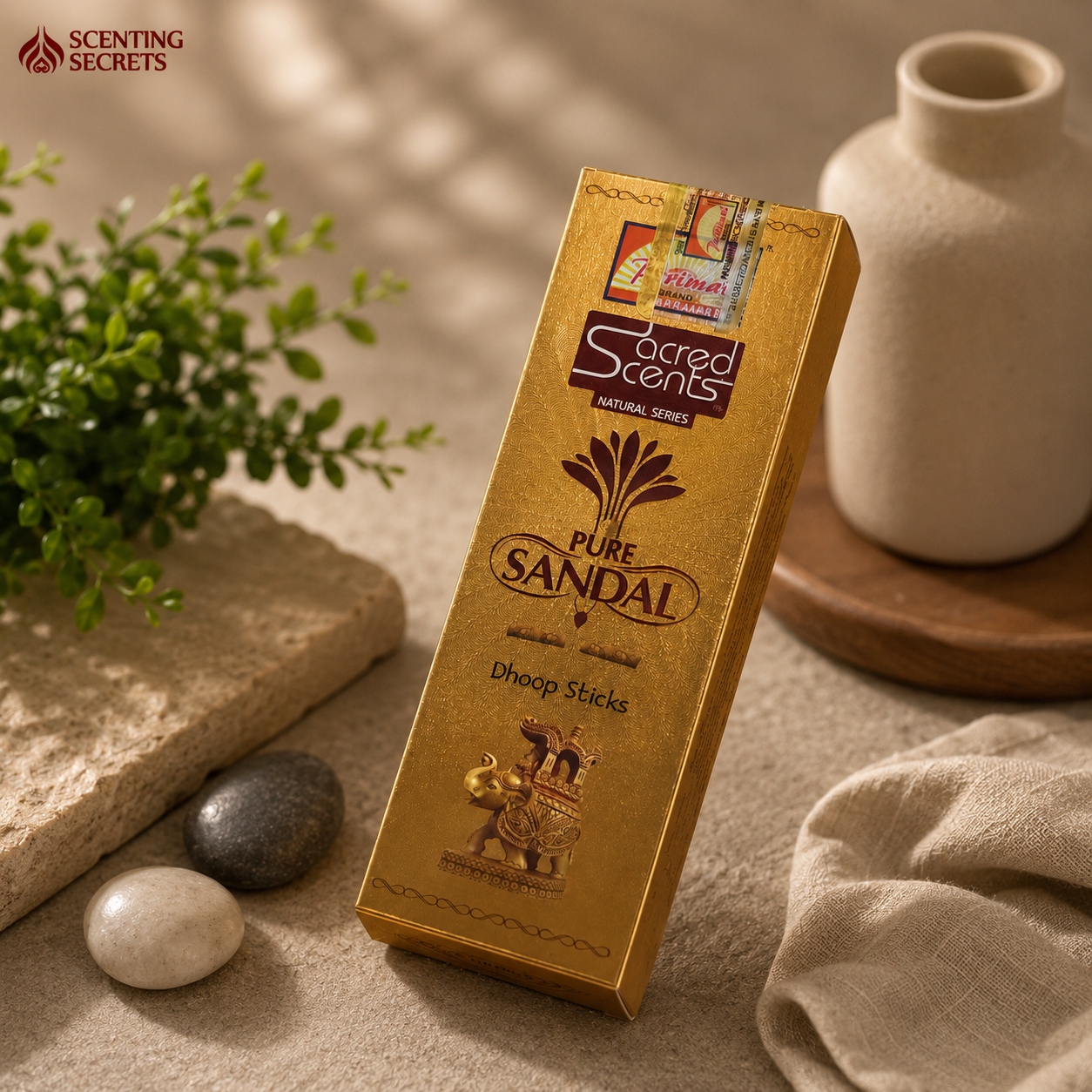 Pure Sandal Dhoop sticks by Parimal