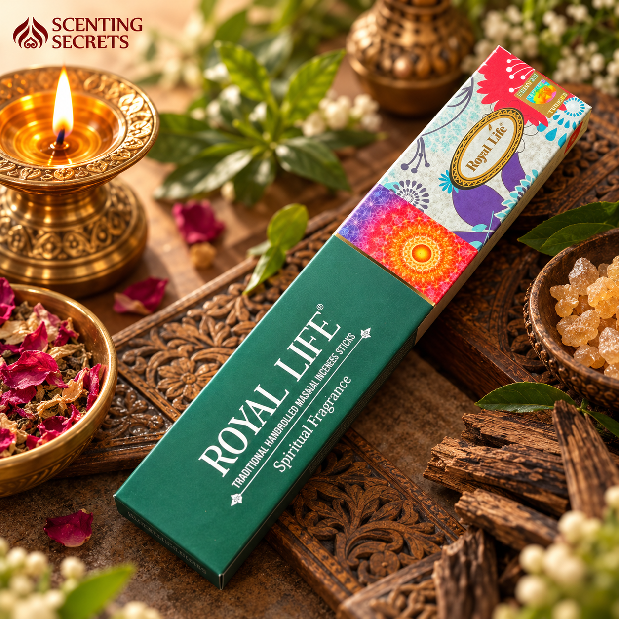 Royal life incense sticks by Pradhan | Royal life collection