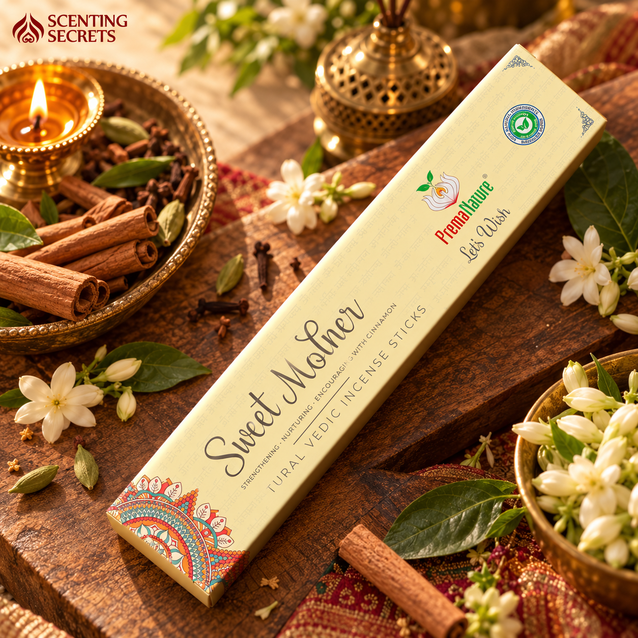 Sweet Mother Premium Incense sticks by Prema Nature