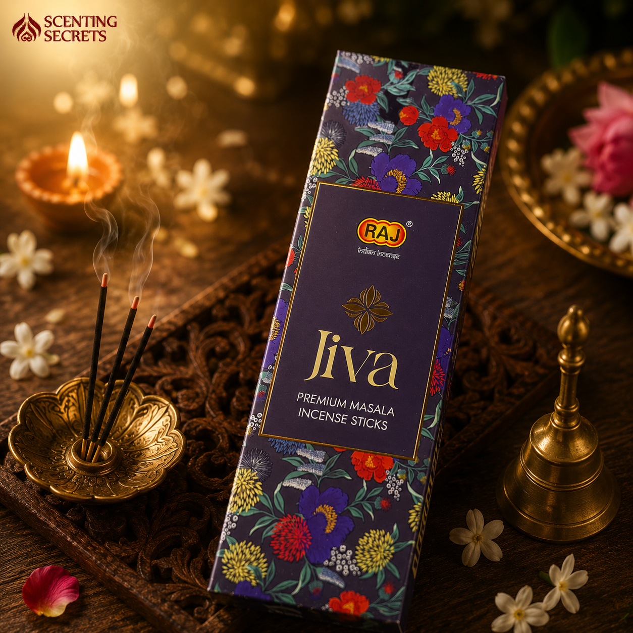 Jiva Premium Incense sticks by Raj Fragrance
