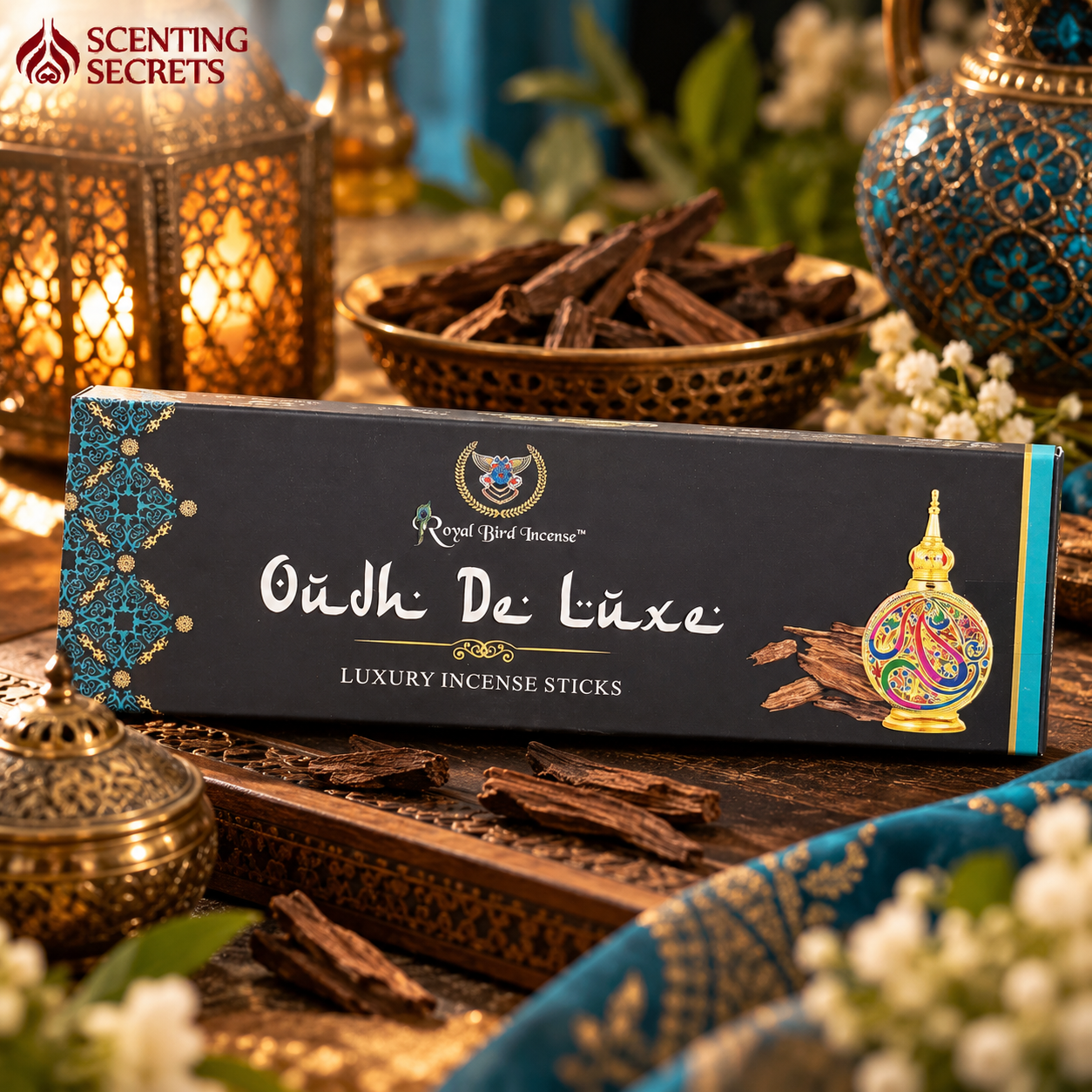 Oudh De Luxe Incense sticks by Royal Bird
