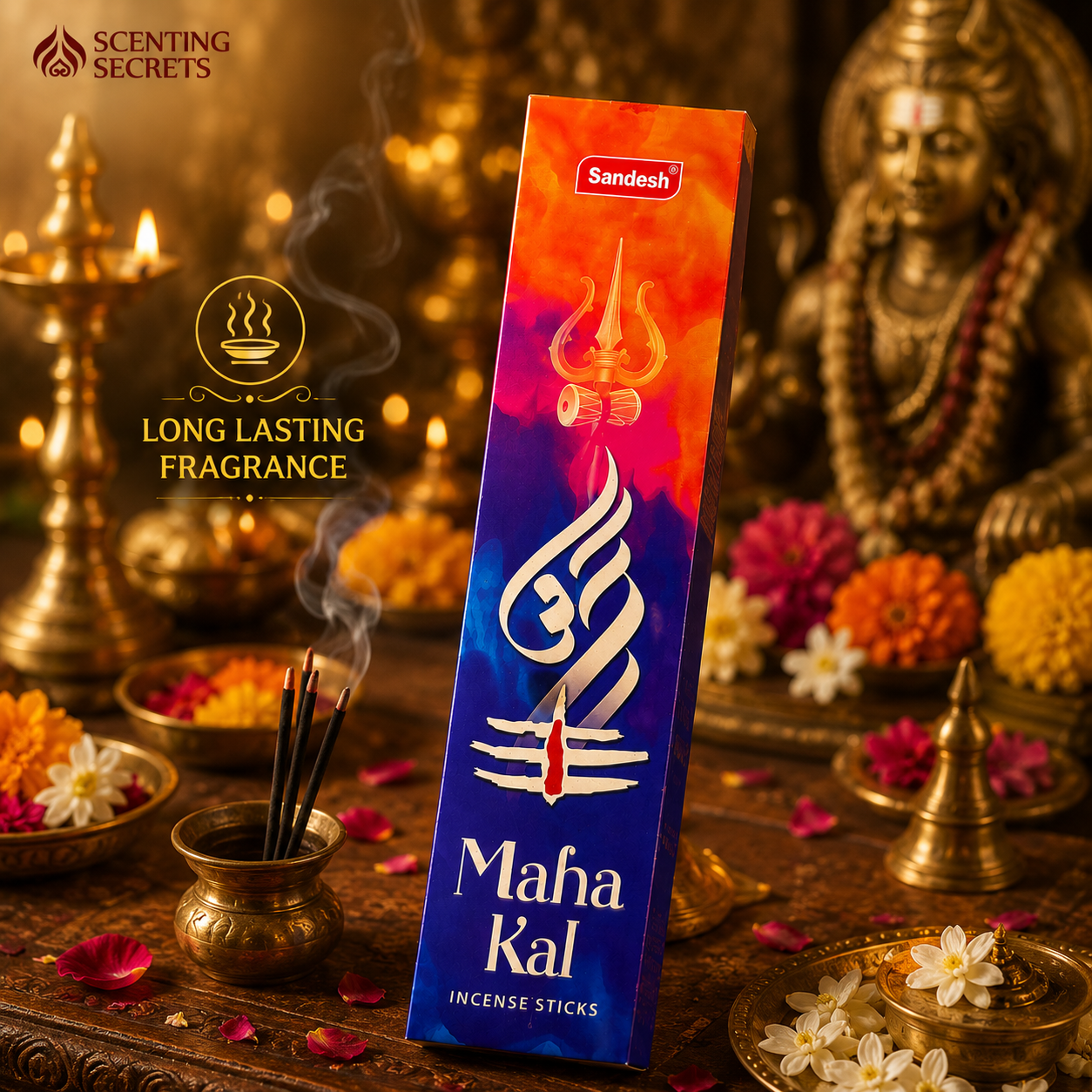 Mahakal Incense sticks by Sandesh