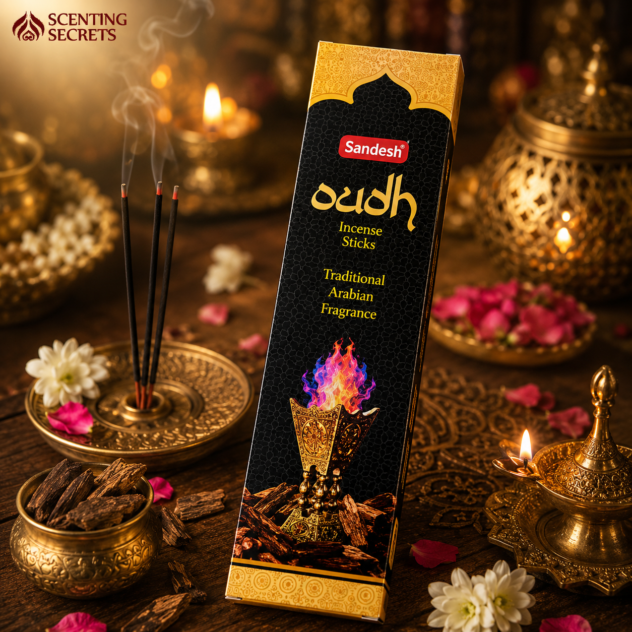Oudh Incense sticks by Sandesh