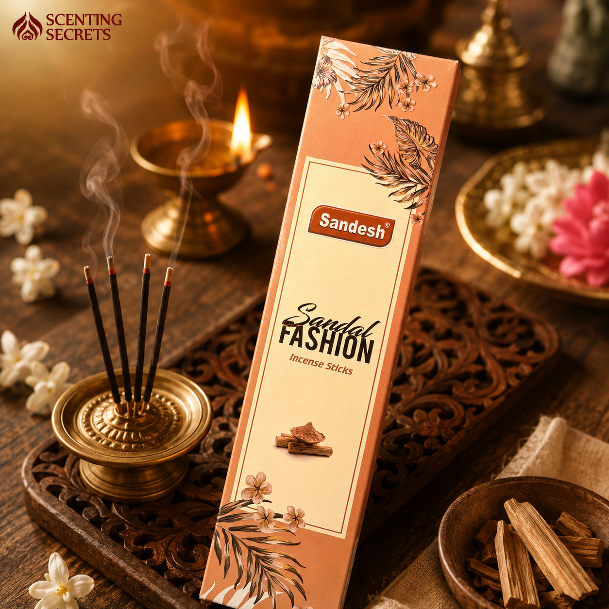 Sandal Fashion Incense sticks by Sandesh