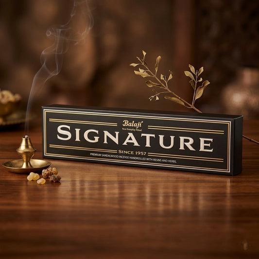 Signature incense sticks by Balaji